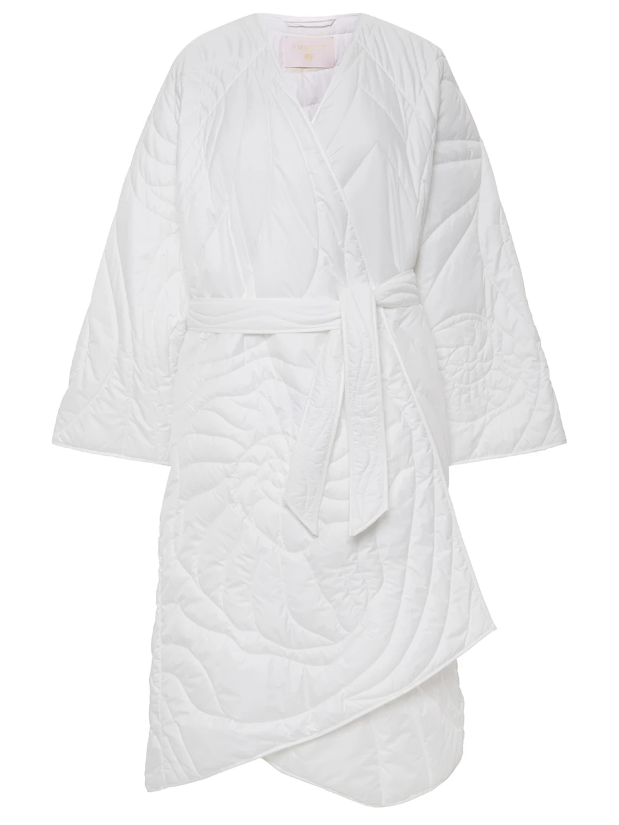 

Пальто стеганое пуховое, Белый, AM.JK03.8001.910