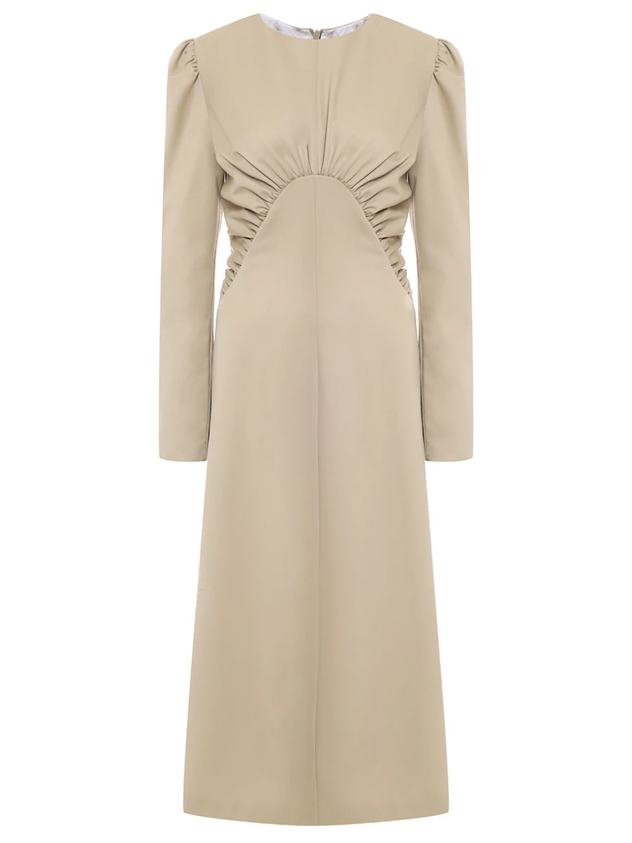 Платье шерстяное AMMONIT AM.D05.3001.101 Бежевый 