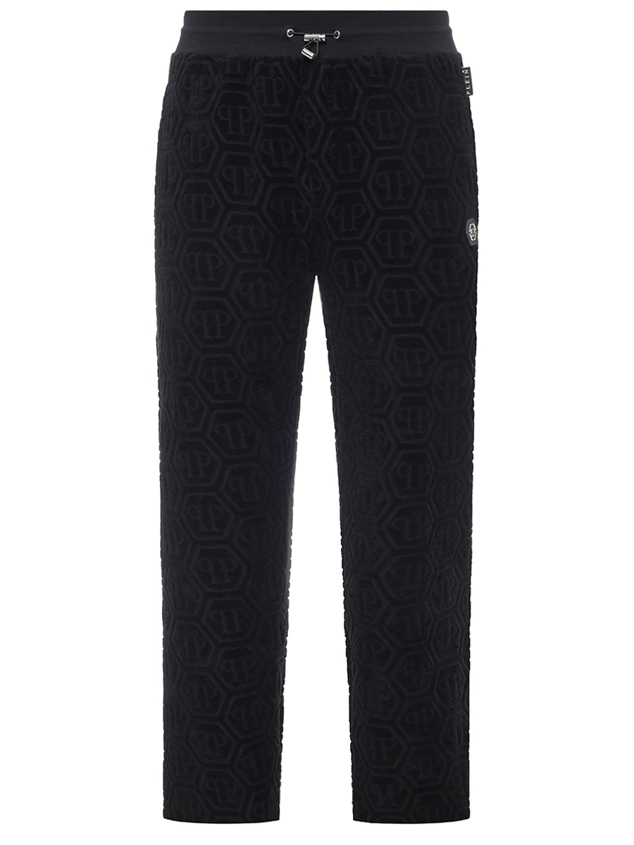 Брюки хлопковые PHILIPP PLEIN MJT2658/02 Черный 