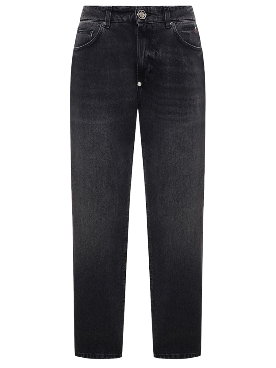 Джинсы хлопковые PHILIPP PLEIN WDT2826/02LN Черный 