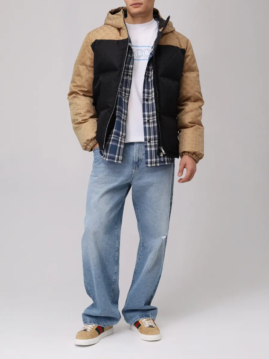 Футболка хлопковая GUCCI 796395XJG3P9074 Белый  Фото 2