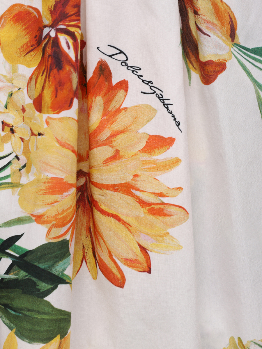 

Платье хлопковое, Мультиколор, F6TZXTHS5TR HA5PC