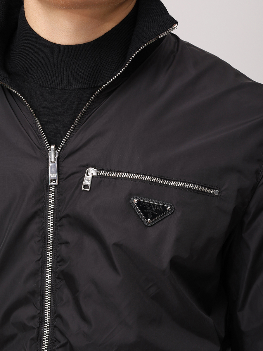 Куртка двусторонняя PRADA UMC096S1921UPF F0002 Черный  Фото 6