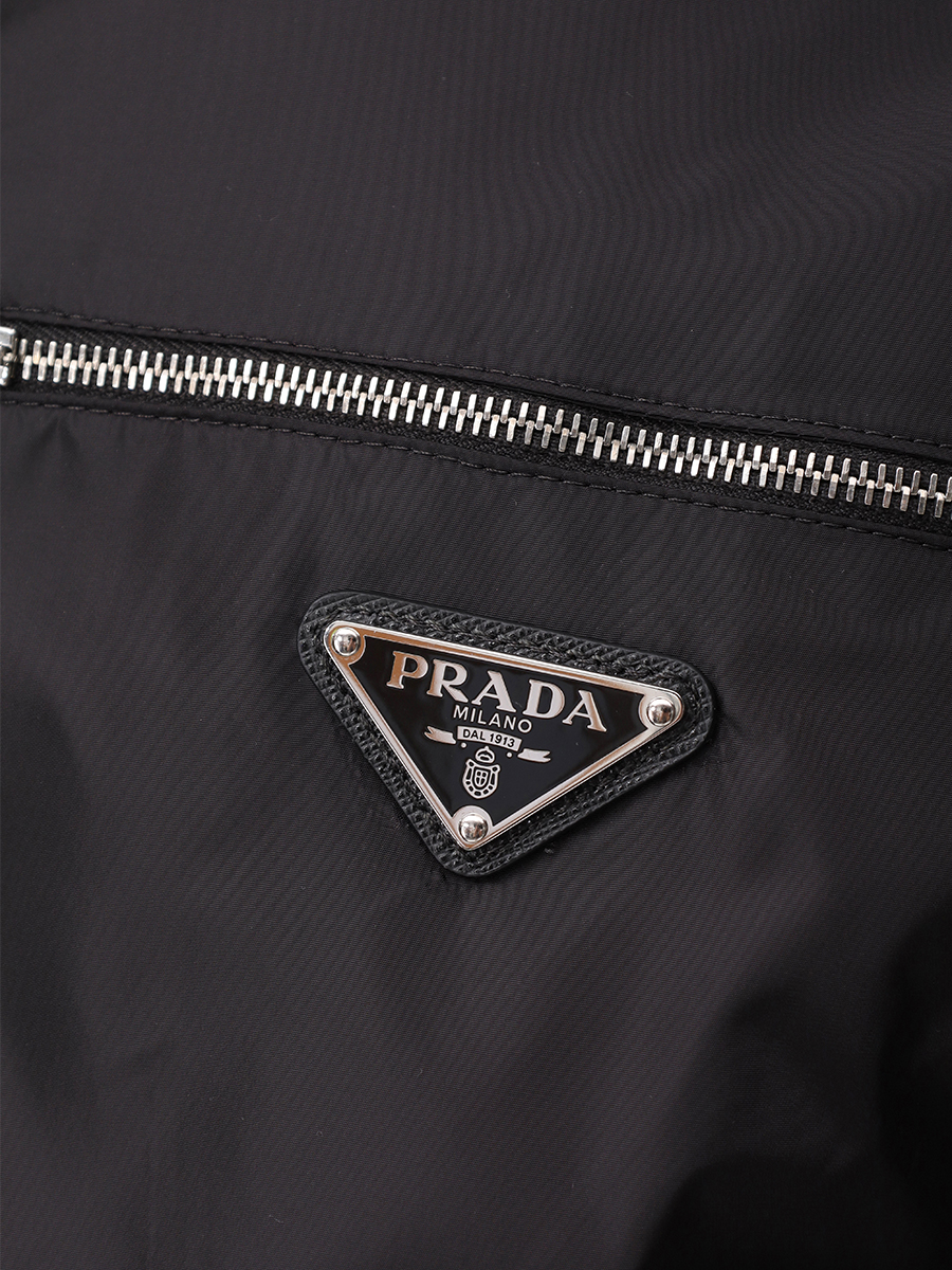 Куртка двусторонняя PRADA UMC096S1921UPF F0002 Черный  Фото 7