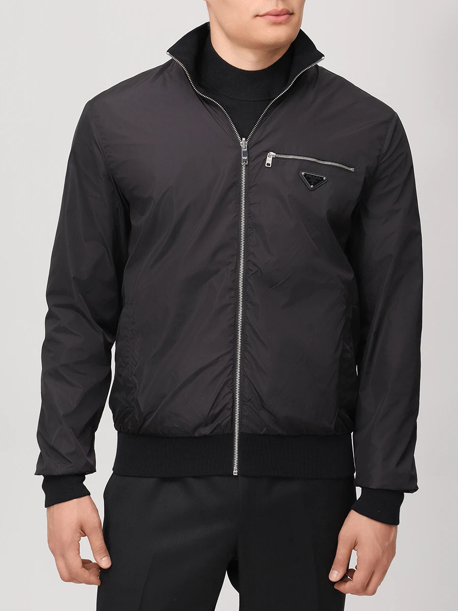 Куртка двусторонняя PRADA UMC096S1921UPF F0002 Черный  Фото 5
