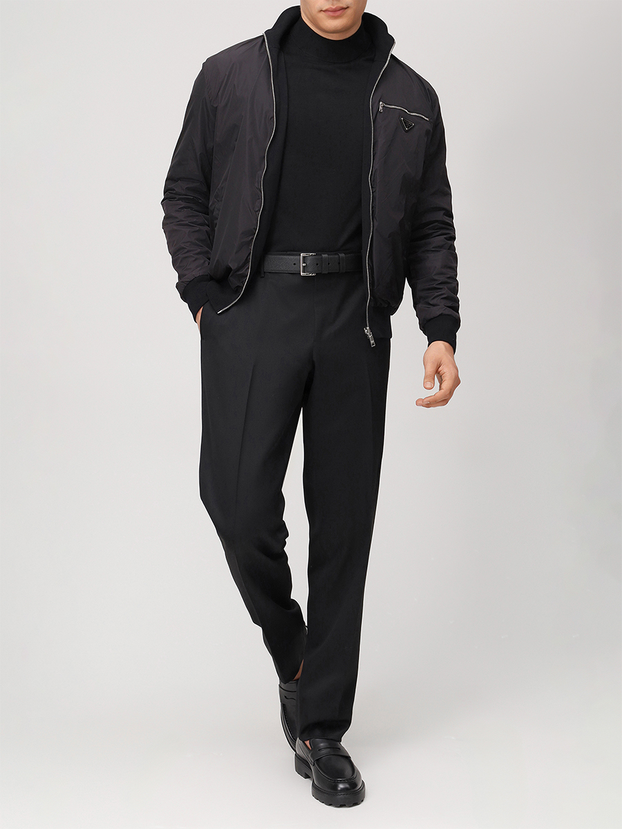 Куртка двусторонняя PRADA UMC096S1921UPF F0002 Черный  Фото 2