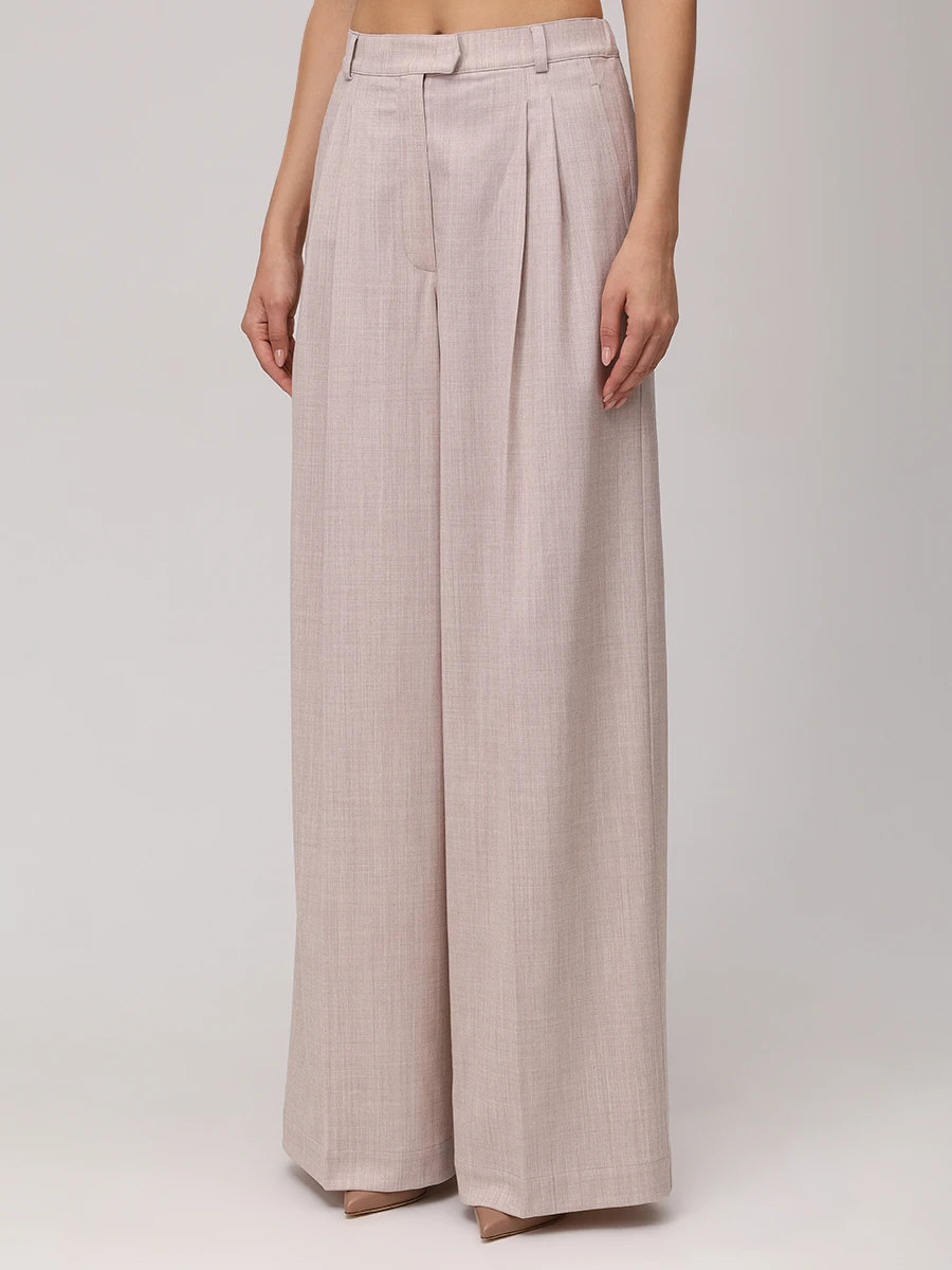 Брюки шерстяные SHATU SH1226_404/1 Розовый  Фото 4