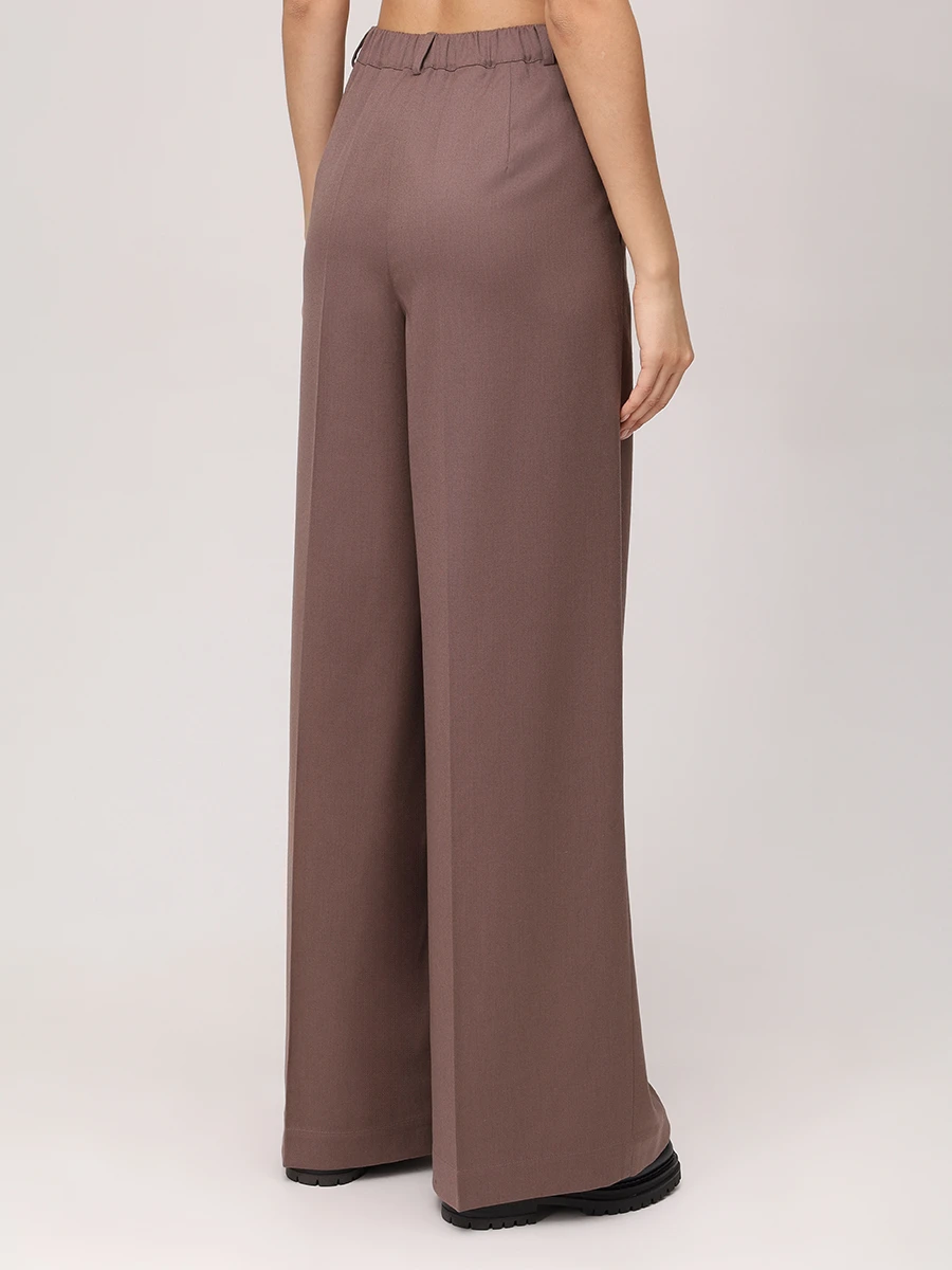 Брюки шерстяные SHATU SH1226_404/1 Коричневый  Фото 3