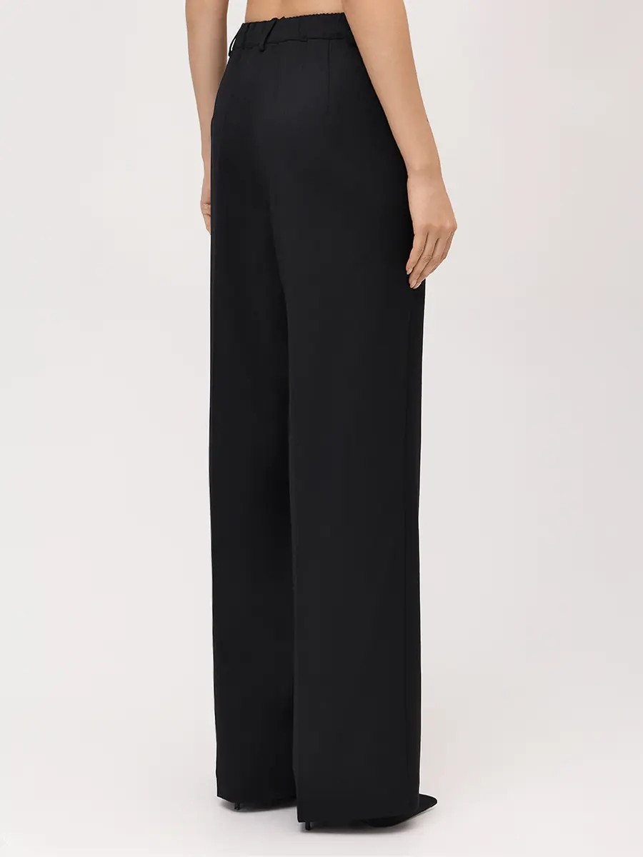 Брюки шерстяные SHATU SH1226_426/1 Черный  Фото 3