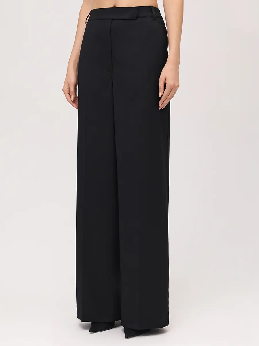 Брюки шерстяные SHATU SH1226_426/1 Черный  Фото 4