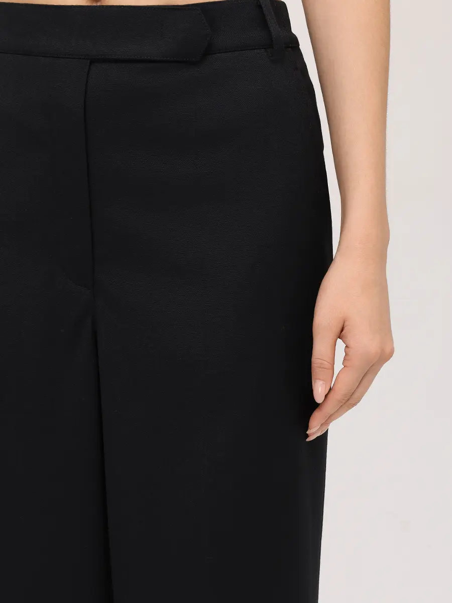 Брюки шерстяные SHATU SH1226_426/1 Черный  Фото 5