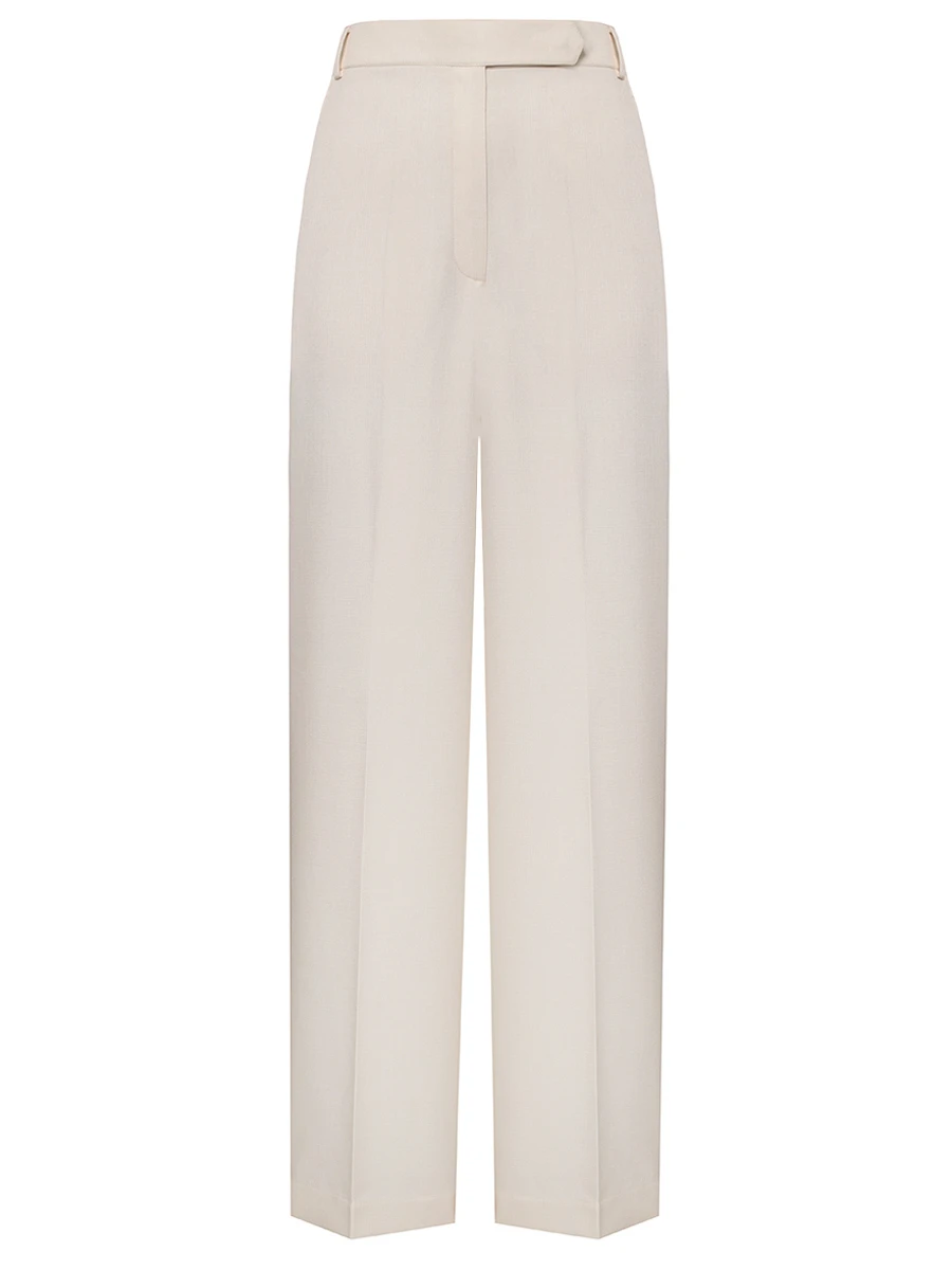 

Брюки однотонные, Белый, SH1226_426/1 Молочный