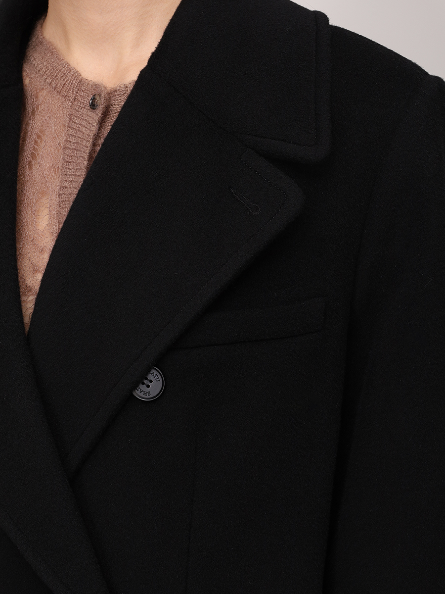 

Пальто шерстяное, Черный, SH1226_616