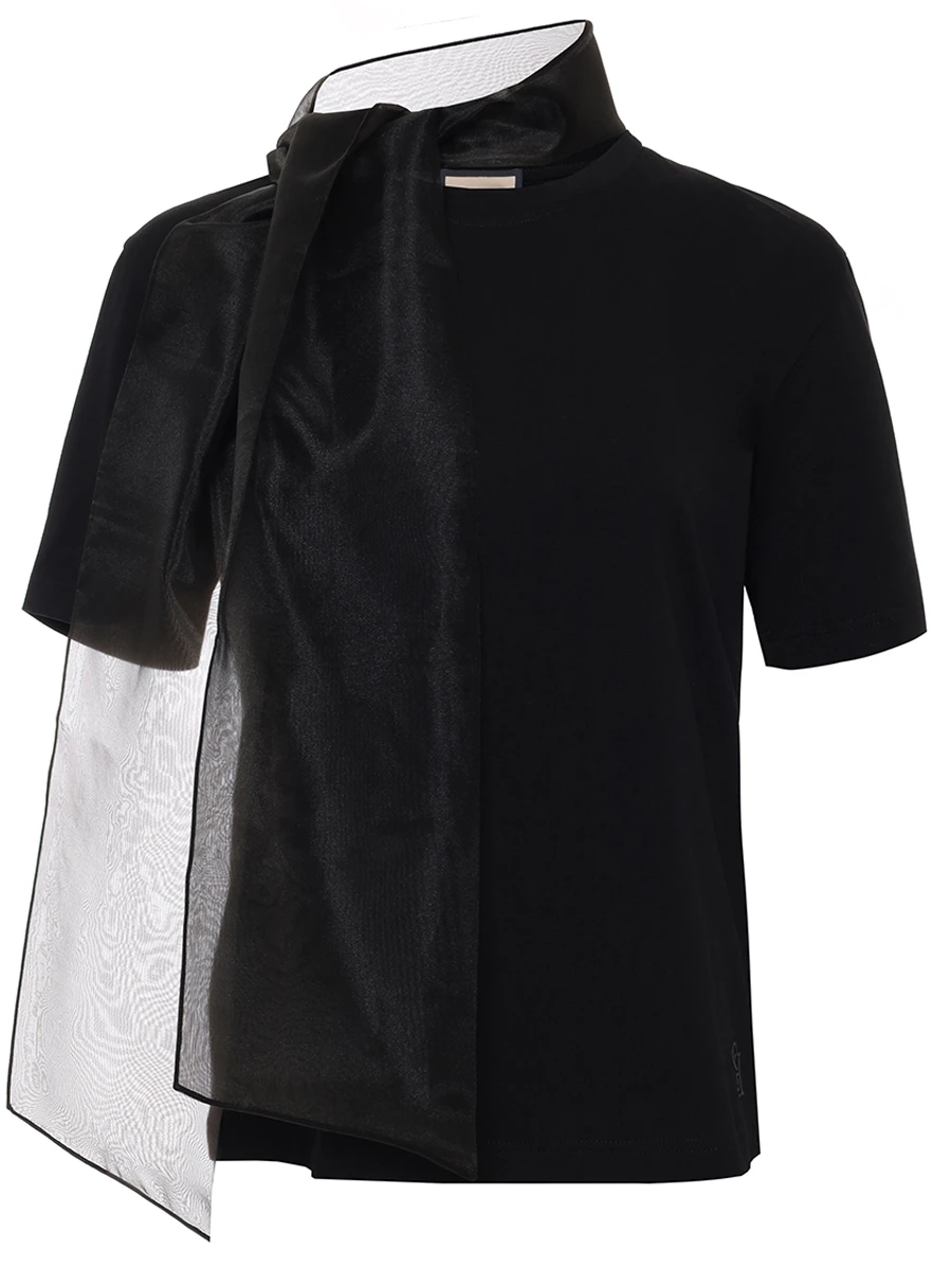 Футболка хлопковая SHATU SH1226_Т210D Черный 