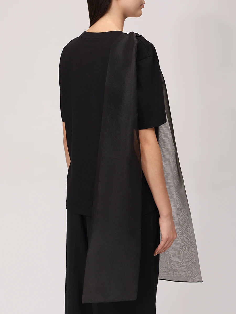 Футболка хлопковая SHATU SH1226_Т210D Черный  Фото 3