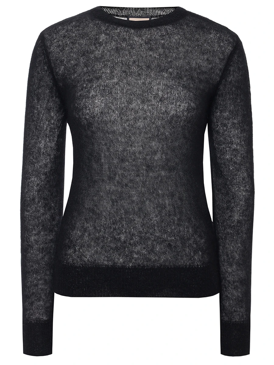 Джемпер из мохера SHATU SH1226_T77 Черный 