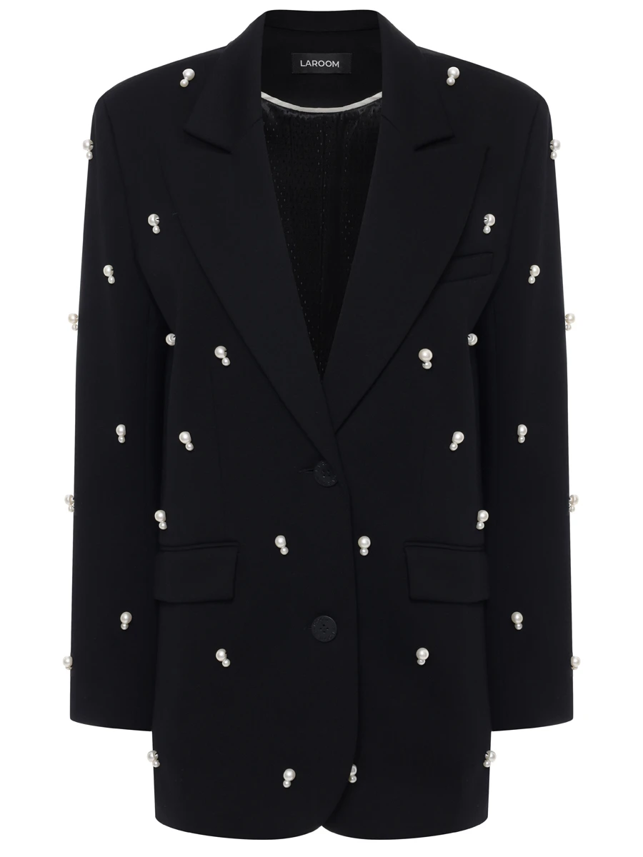 

Пиджак из вискозы, Черный, fw26-2614-1D