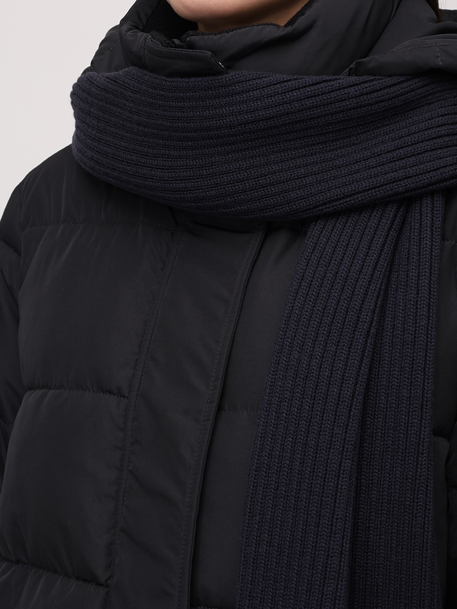 Куртка стеганая LORENA ANTONIAZZI A2500PI14A_4430 999/A2507SP08A Черный  Фото 5