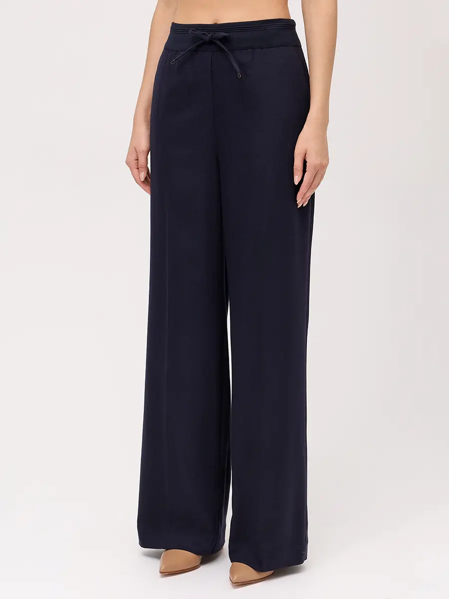 

Брюки шерстяные, Синий, A2555PA31M_4010 598 Темно-