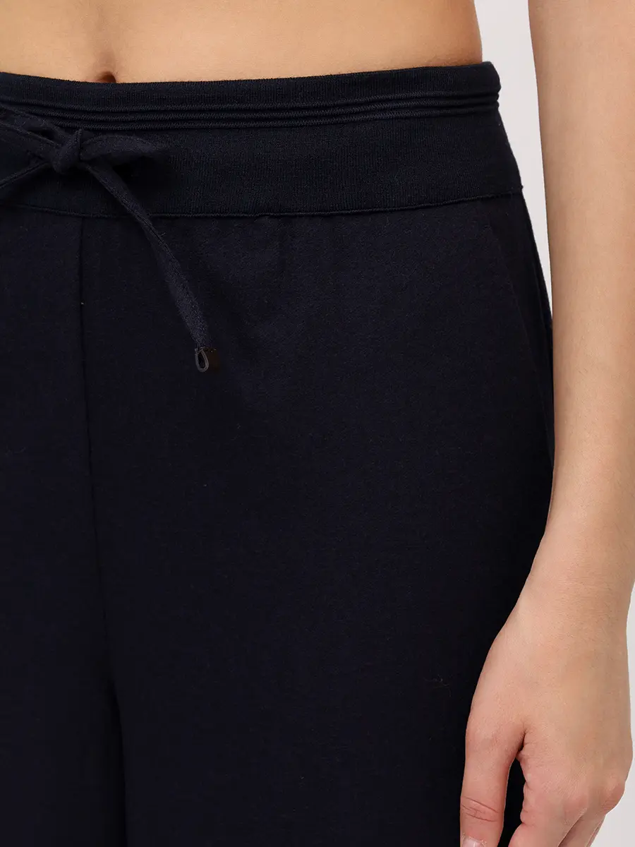 Брюки шерстяные LORENA ANTONIAZZI A2555PA31M_4010 598 Темно- Синий  Фото 5