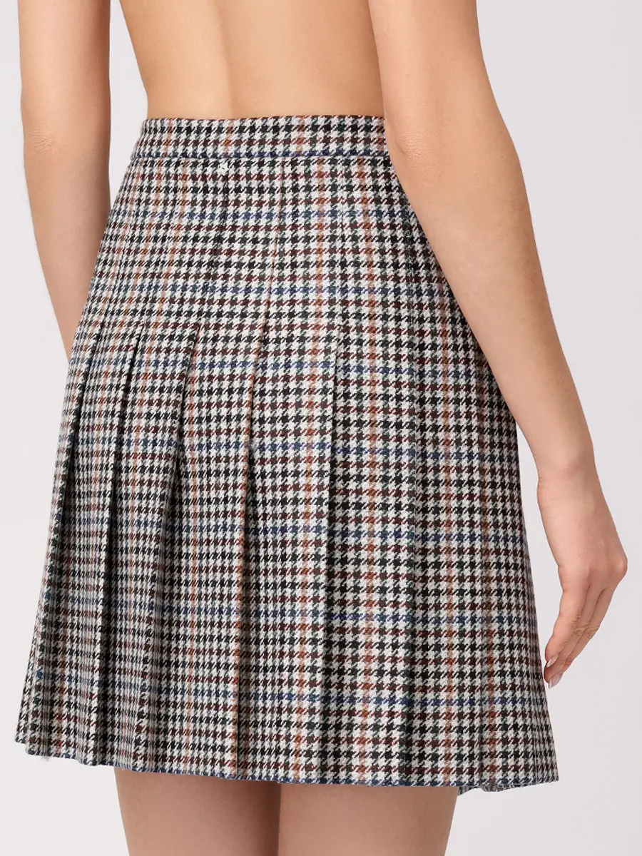 Юбка шерстяная LORENA ANTONIAZZI A2546GO06A_4991 1101 Принт  Фото 3