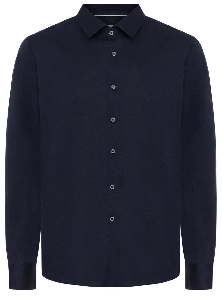 Рубашка Regular Fit из лиоцелла и хлопка CANALI