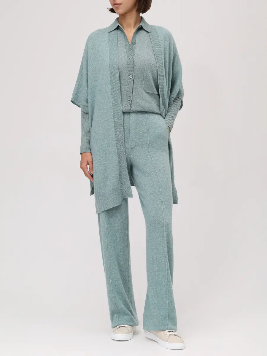 Кардиган кашемировый NOT SHY 4702509C Зеленый  Фото 2