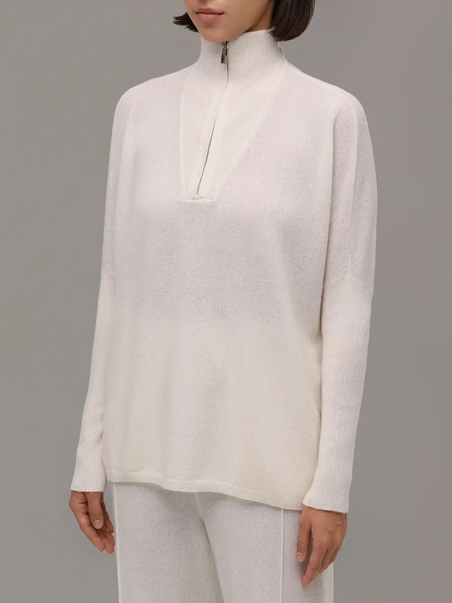 Джемпер кашемировый NOT SHY 4704022C Кремовый  Фото 4