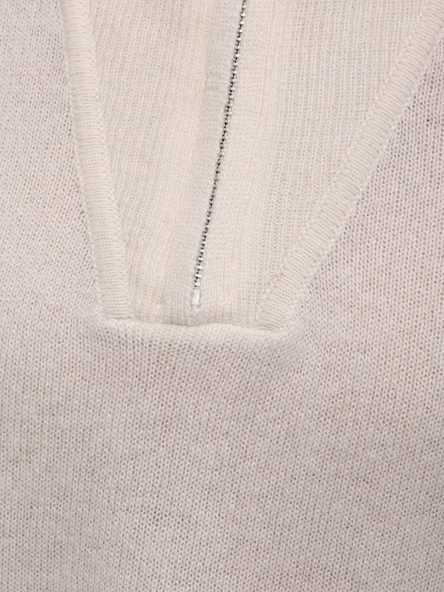 Джемпер кашемировый NOT SHY 4704022C Кремовый  Фото 6