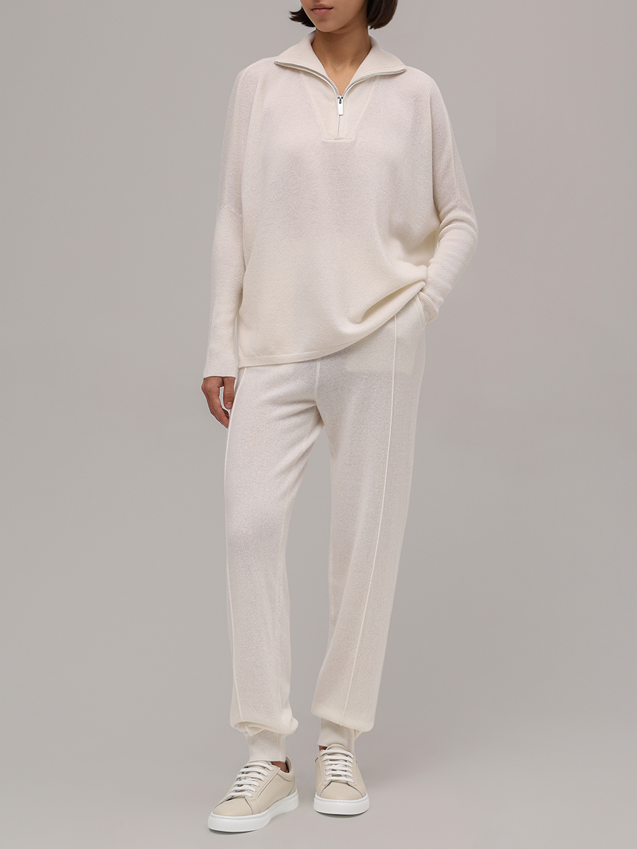 Джемпер кашемировый NOT SHY 4704022C Кремовый  Фото 2