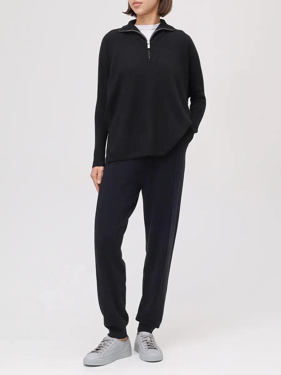 Джемпер кашемировый NOT SHY 4704022C Черный  Фото 2