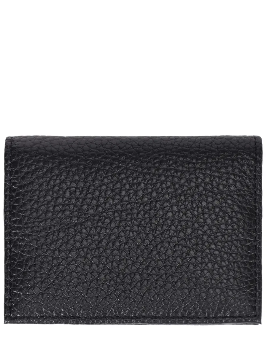 Кошелек кожаный GIANNI CHIARINI PF 5039 GRN-BLACK Черный  Фото 2