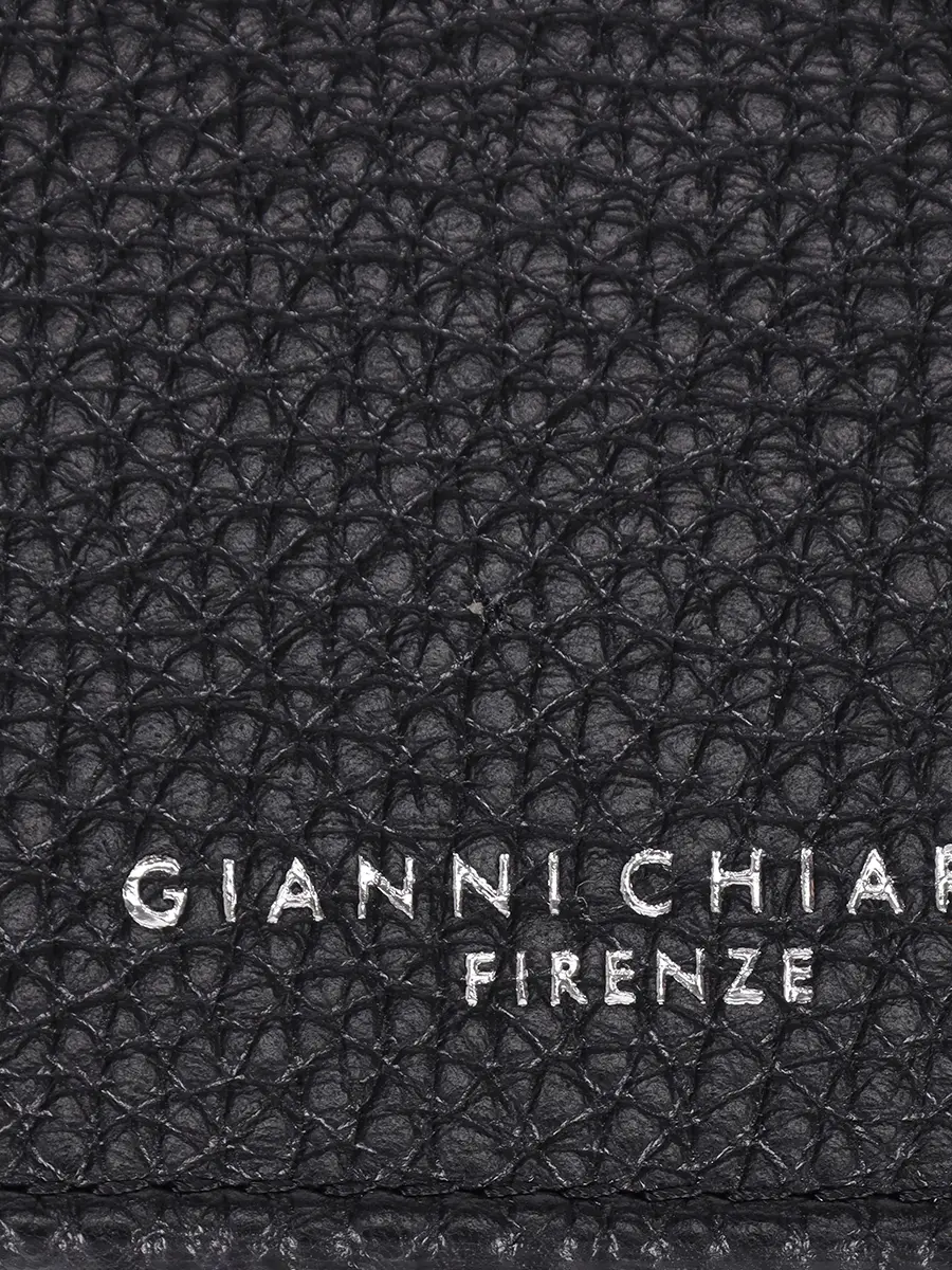 Кошелек кожаный GIANNI CHIARINI PF 5039 GRN-BLACK Черный  Фото 4