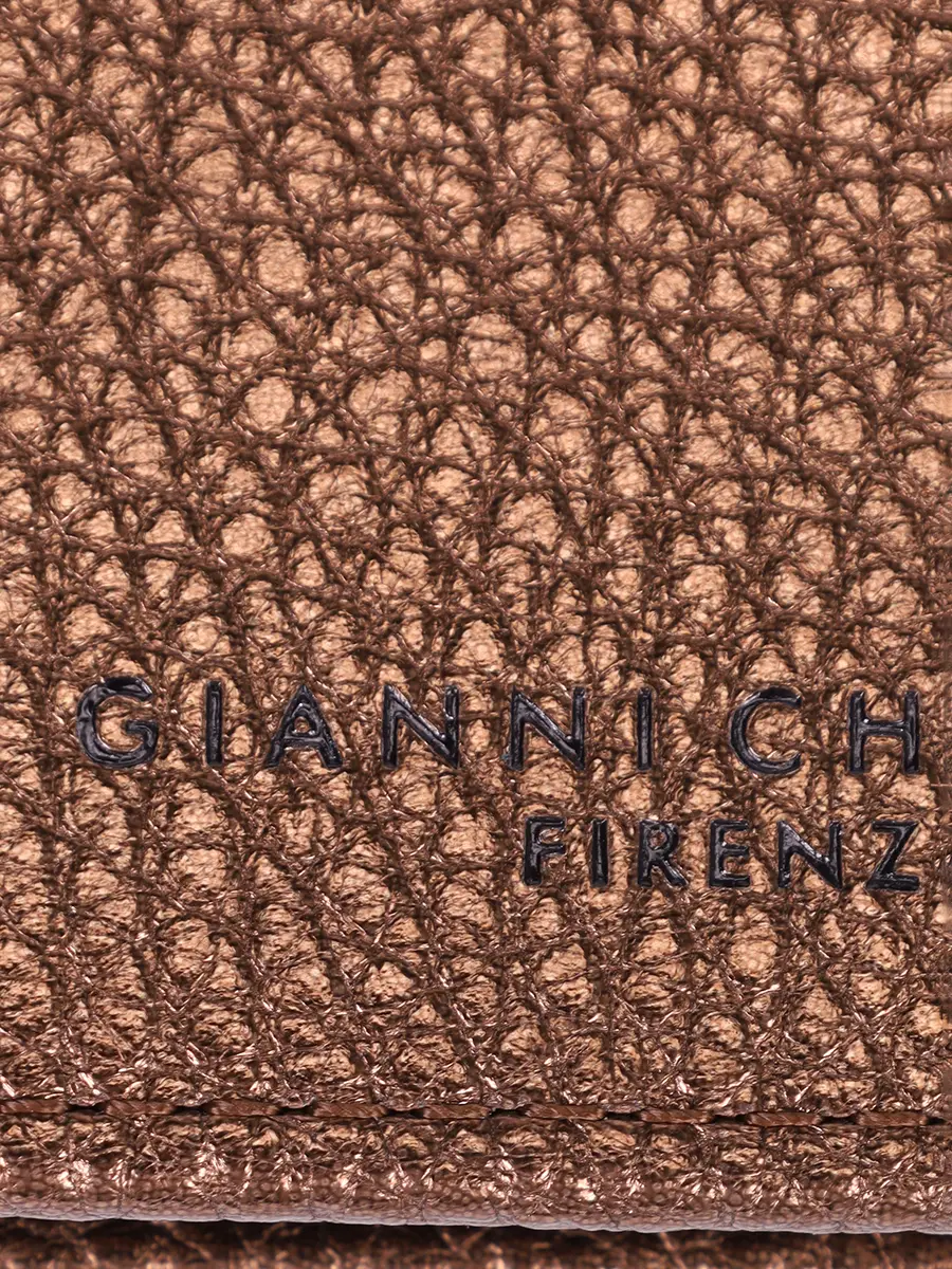 Кошелек кожаный GIANNI CHIARINI PF 5039 GRN LM-TOASTED Золотой  Фото 4