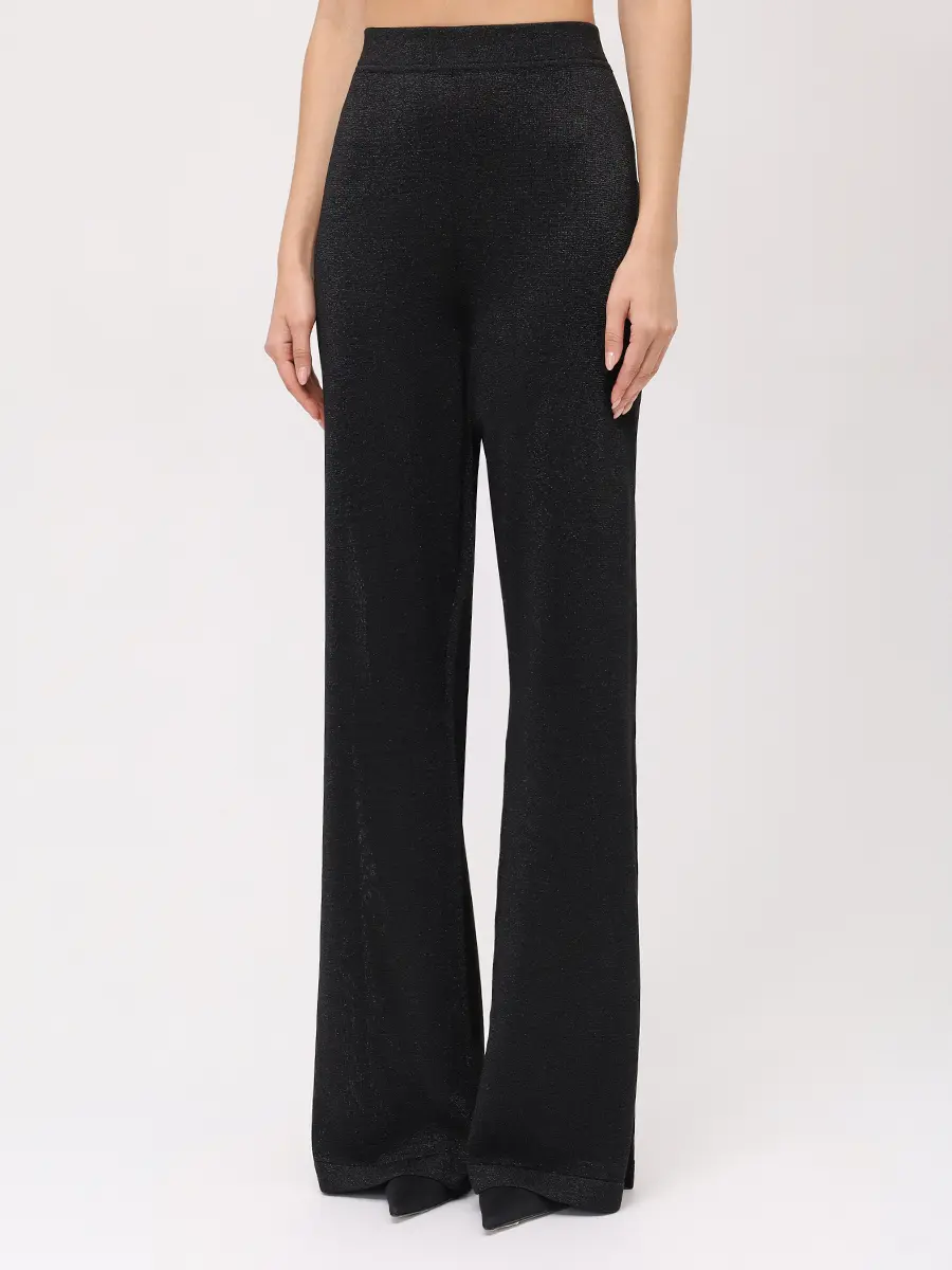 Брюки из вискозы MISSONI DS25WI00-BK01BY L905E Черный  Фото 4