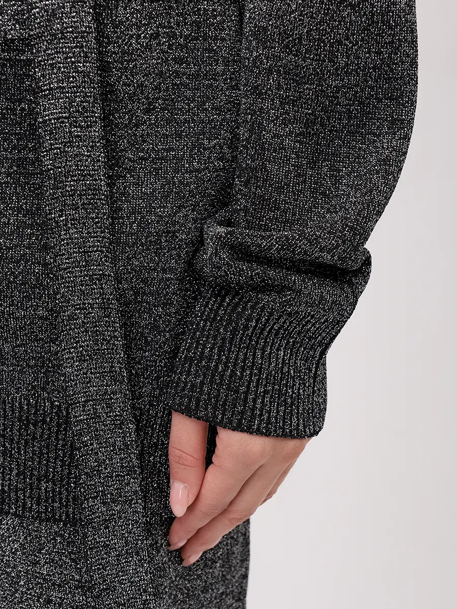 Кардиган из вискозы MISSONI DS25WM0I-BK01BY L905D Серебряный  Фото 5