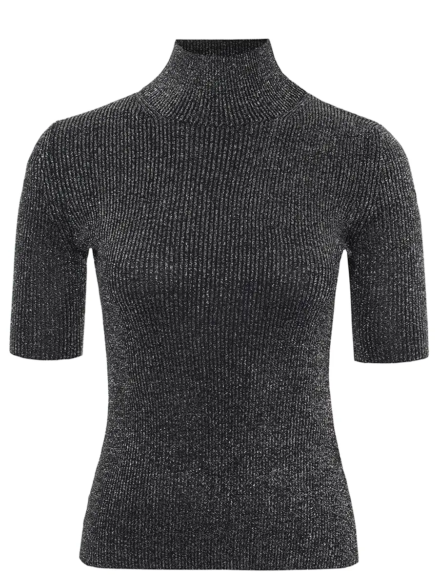 Водолазка из вискозы MISSONI DS25WN13-BK01BY L905D Серый 