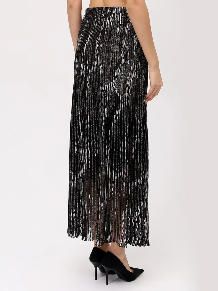 Юбка из вискозы MISSONI DS25WH08-BK01CH SM9T2 Мультиколор  Фото 3