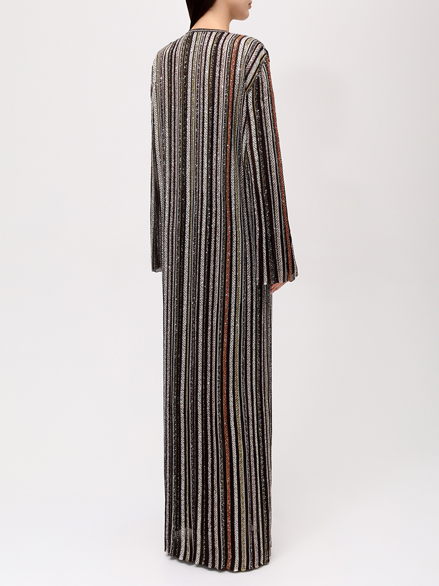 

Платье с пайетками, Черный, DS25WG05-BK01C3 SM9T5