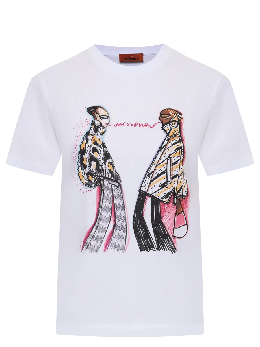 

Футболка хлопковая, Белый, DS25WL03-BJ00PB S01IK