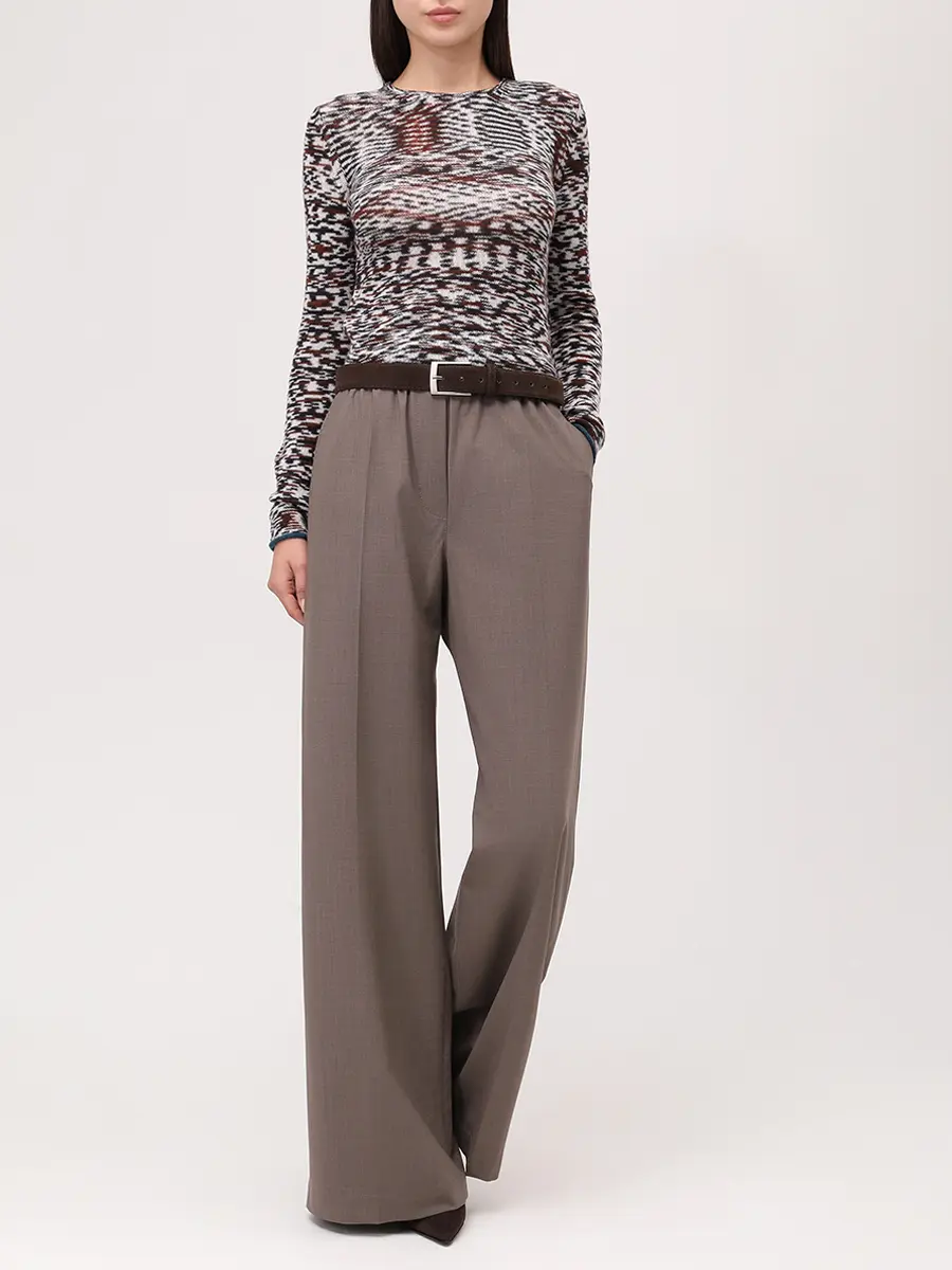 Джемпер кашемировый MISSONI DS25WN0L-BK01C9 FM13X Мультиколор  Фото 2