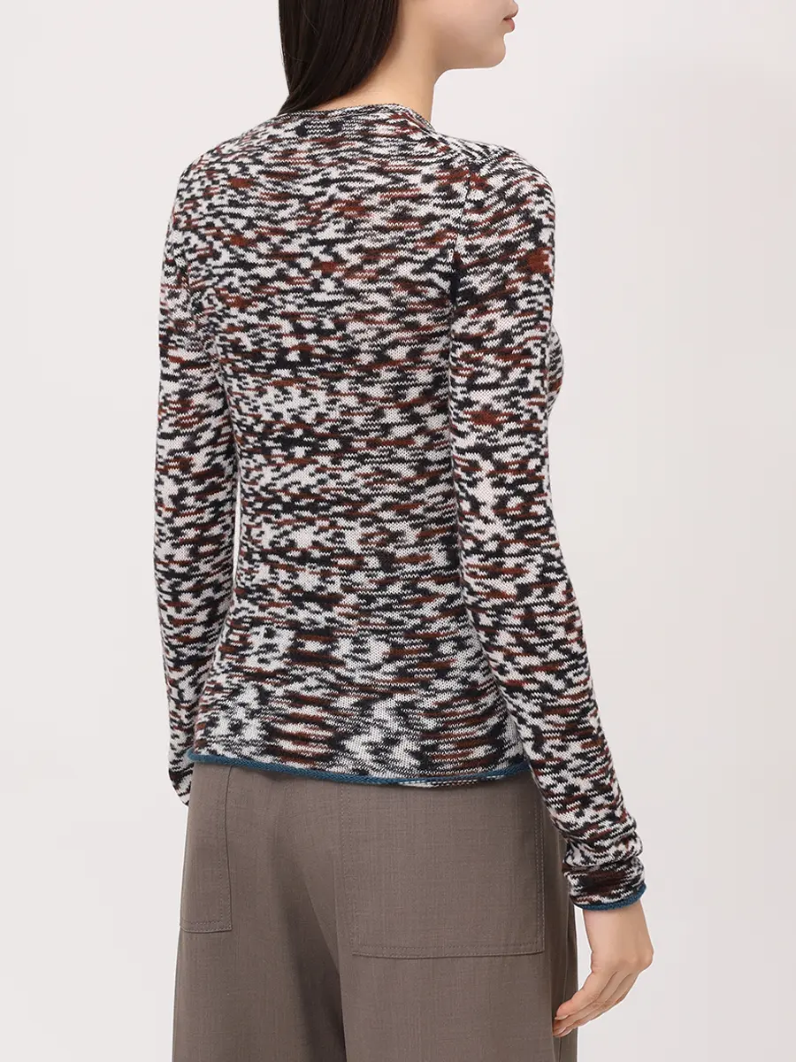 Джемпер кашемировый MISSONI DS25WN0L-BK01C9 FM13X Мультиколор  Фото 3