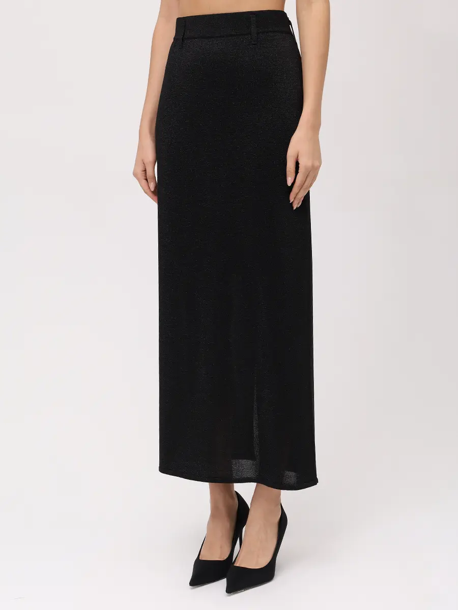 Юбка из вискозы MISSONI DS25WH00-BK01BY L905E Черный  Фото 4