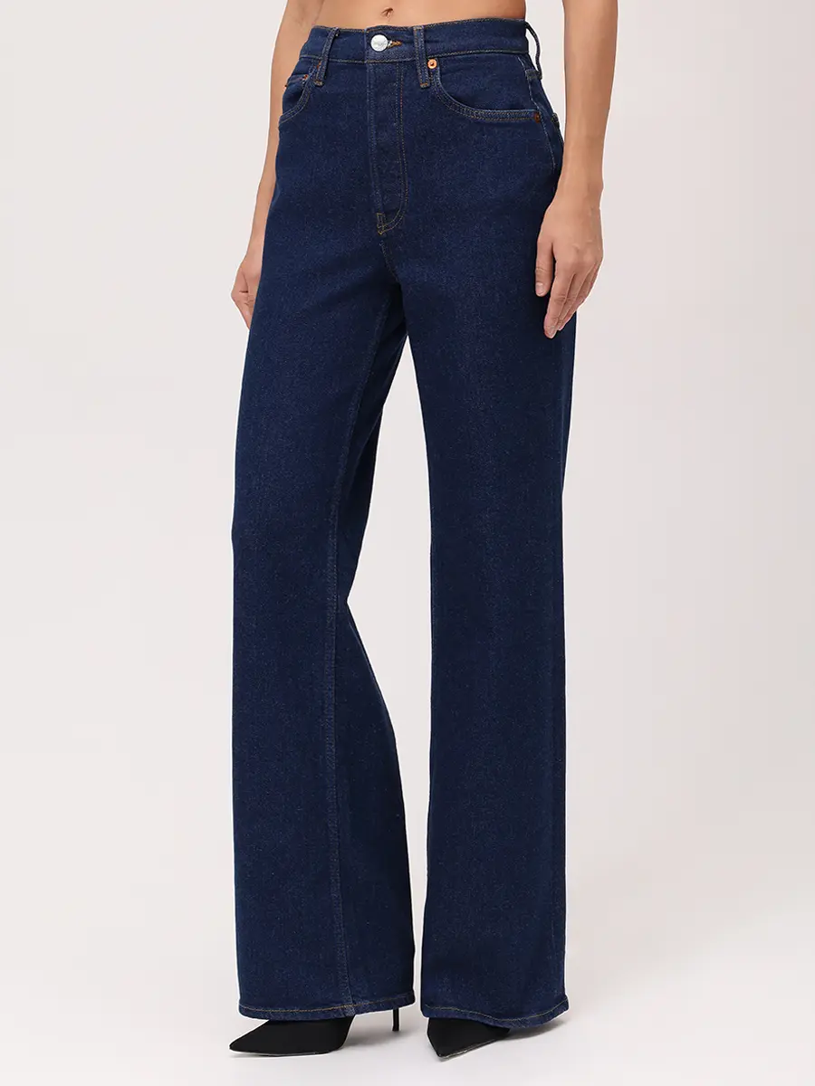 Джинсы хлопковые REDONE 192-03WUHRSWL Синий  Фото 4