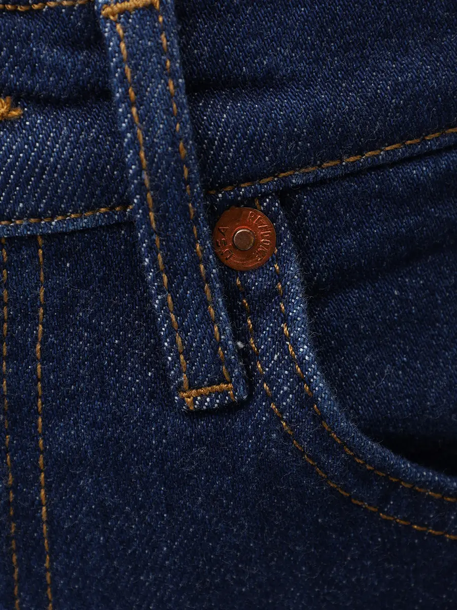 Джинсы хлопковые REDONE 192-03WUHRSWL Синий  Фото 6