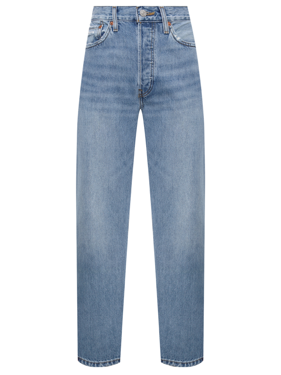 Джинсы хлопковые REDONE 188-3WHRL/D Голубой 