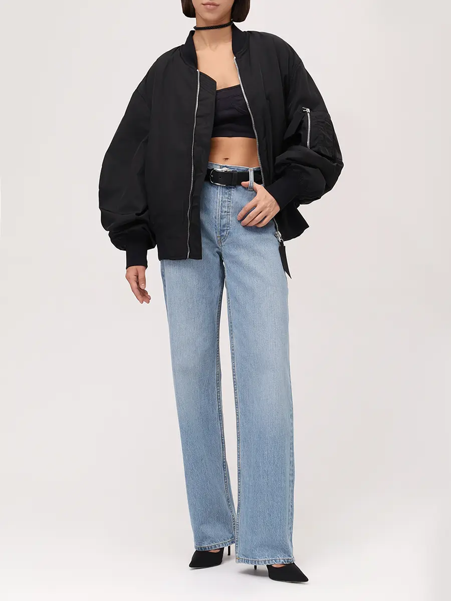 Джинсы хлопковые REDONE 148-03WLOSLNG/A Голубой  Фото 2