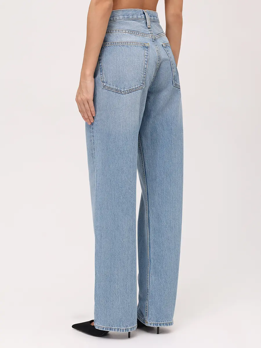 Джинсы хлопковые REDONE 148-03WLOSLNG/A Голубой  Фото 3