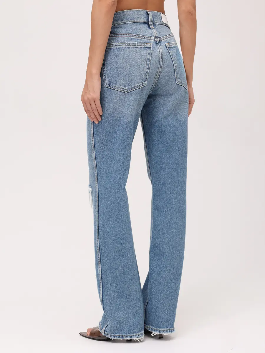 Джинсы хлопковые REDONE 147-3WHRL/A Голубой  Фото 3