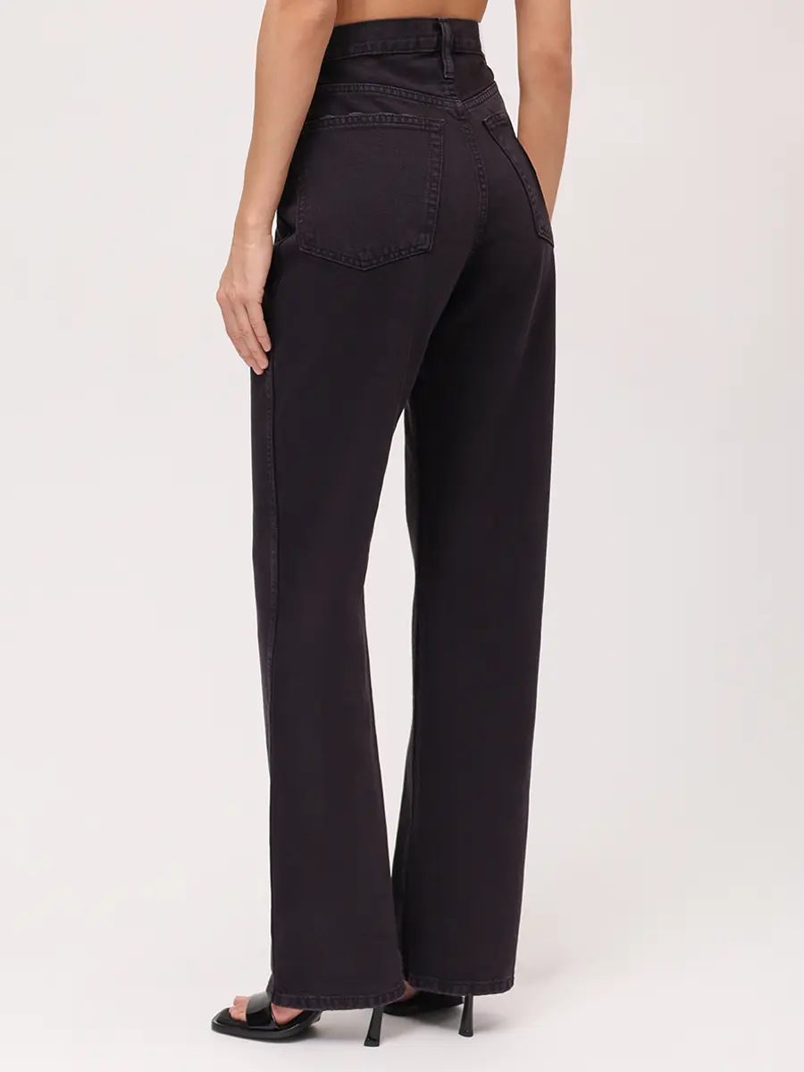 Джинсы хлопковые REDONE 184-3WHRL/D Черный  Фото 3